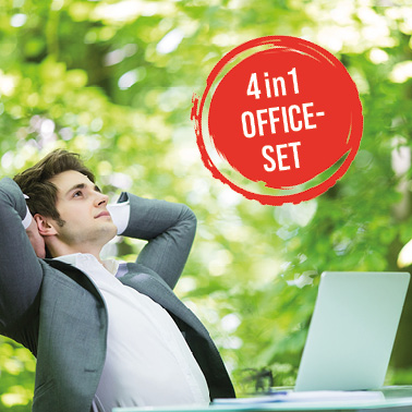 4in1-Office-Set für optimale Lüftung im Büro
